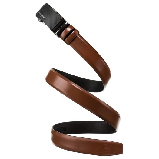 Men's belt Peterson PTN A002 BROWN