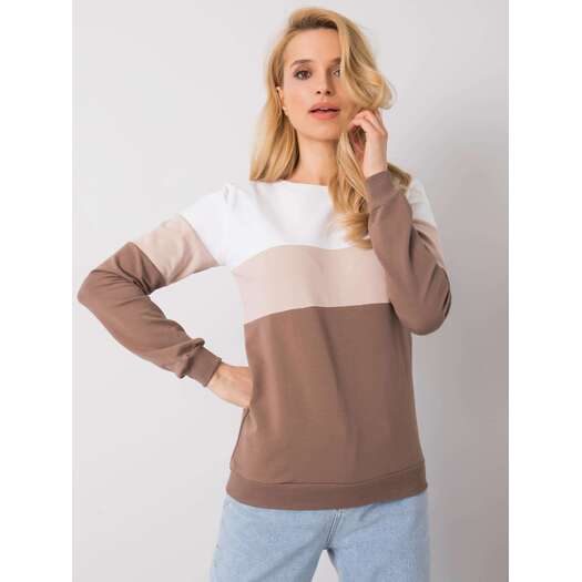 Bluza-RV-BL-5787.15X-biało-brązowy 4