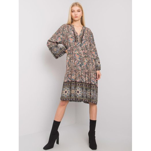 Suknelė-TW-SK-BI-5S0118B.25-khaki