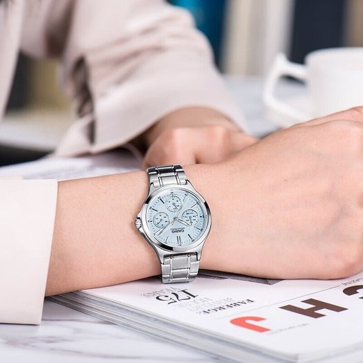 CASIO LTP-V300D-2AUDF WOMEN S WATCH (zd566f) + BOX 6