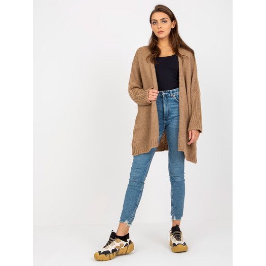 Cardigan-TW-SW-BI-M2201.87-tamsiai smėlio spalvos