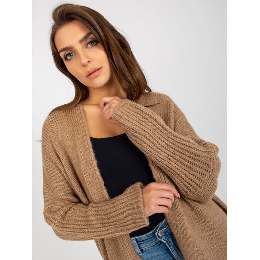 Cardigan-TW-SW-BI-M2201.87-tamsiai smėlio spalvos