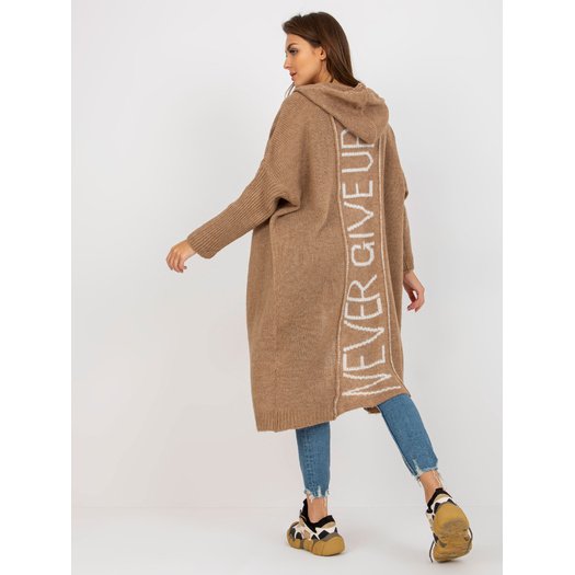 Cardigan-TW-SW-BI-M56.35-tamsiai smėlio spalvos