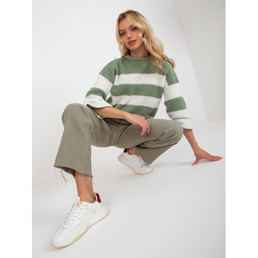 Kelnės-D70037M62291A1-khaki