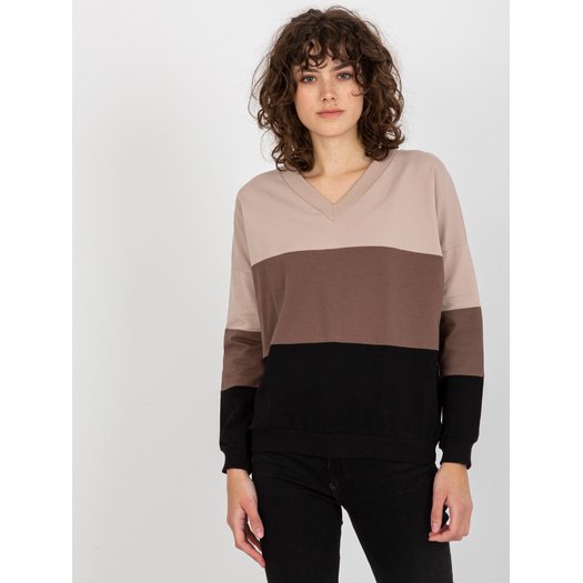 Megztinis-RV-BL-8328.34X-juodas-smėlio spalvos