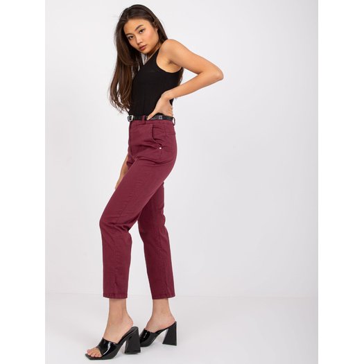 Kelnės-DHJ-SP-2259.42P-bordo