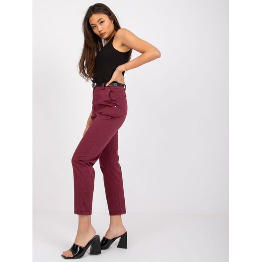 Kelnės-DHJ-SP-2259.42P-bordo