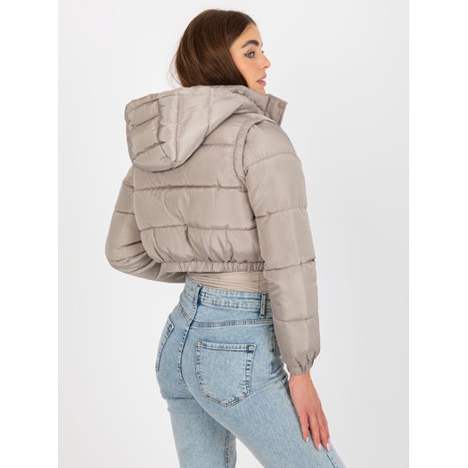 Striukė moterims-NM-KR-D2-3869.13P-ciemny bezowy 24