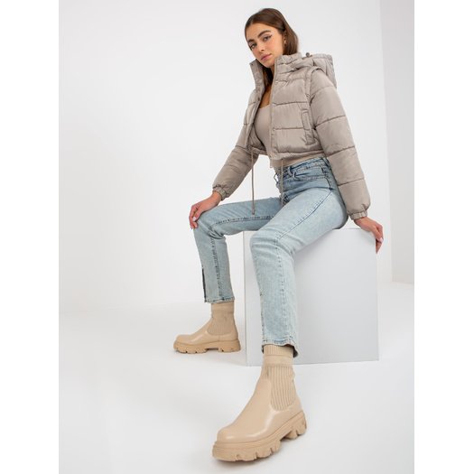 Striukė moterims-NM-KR-D2-3869.13P-ciemny bezowy 22