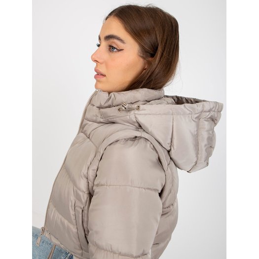 Striukė moterims-NM-KR-D2-3869.13P-ciemny bezowy 25