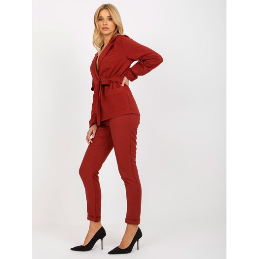 Švarkas moterims -LK-MA-507798.51P-bordo