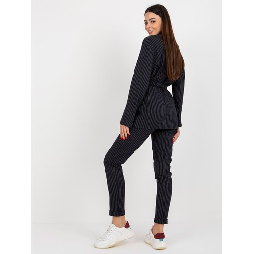 Švarkas moterims -LK-MA-507690.38X-navy mėlyna