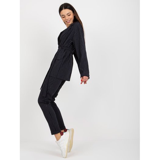 Švarkas moterims -LK-MA-507690.38X-navy mėlyna