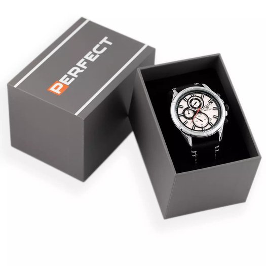 Laikrodis vyrams PERFECT CH03L - CHRONOGRAF (zp352e) + dėžutė