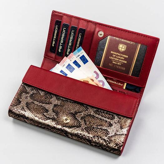  Piniginė moterims Peterson PTN BS-411 SNAKE-2 4