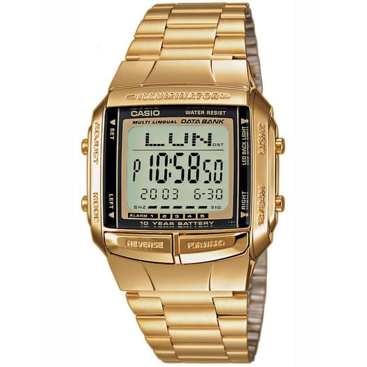 CASIO DATABANK MEN S WATCH DB-360G-9ADF (zd161b) + BOX