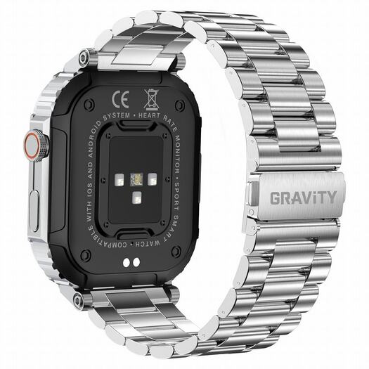 Išmanusis laikrodis vyrams Gravity GT6-7 - Skambinimo funkcija, MONITOR SNU (sg020g)