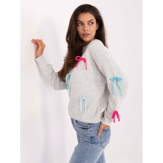 Sweter-PM-SW-SC82.41-jasny szary 3