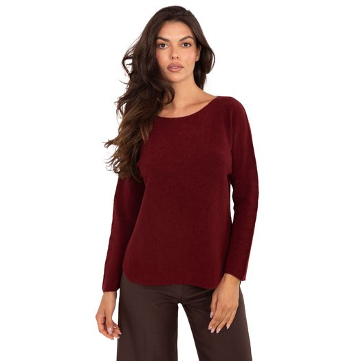 Sweter-IT-SW-2219.63-bordowy 3