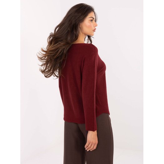 Sweter-IT-SW-2219.63-bordowy 2