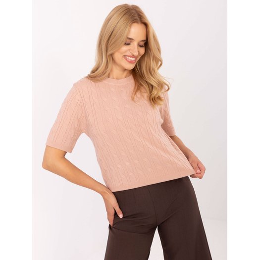 Sweter-PM-SW-N30085.34-ciemny różowy