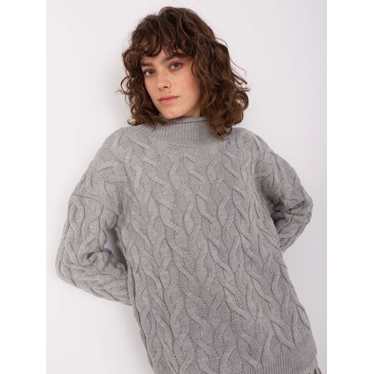 Megztinis-BA-SW-8038.28P-pilkas
