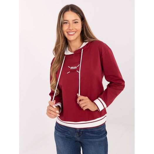 Bluza-RV-BL-A857.47-bordowy 1