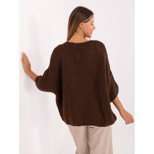 Sweter-IT-SW-7703.70-brązowy
