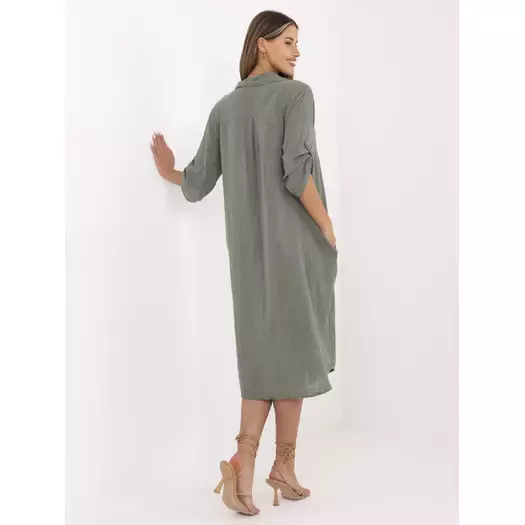 Sukienka-TW-SK-BI-24135.81-khaki 3