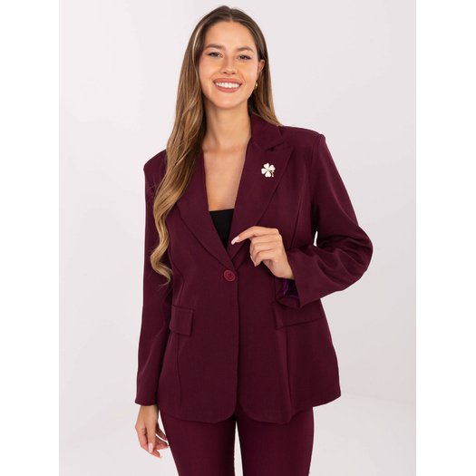 Marynarka-IT-MA-FL8391.87-bordowy 3