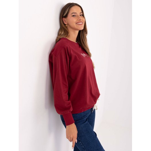 Bluza-RV-BL-A870.45-bordowy 1