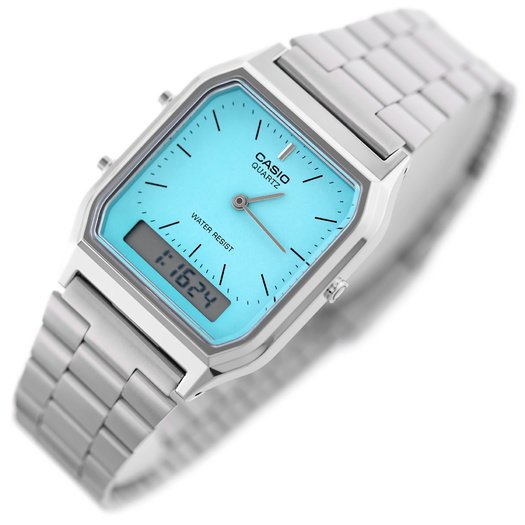 Laikrodis moterims CASIO Vintage Maxi AQ-230A-2A2MQYES + dėžutė