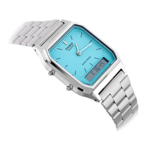 Laikrodis moterims CASIO Vintage Maxi AQ-230A-2A2MQYES + dėžutė