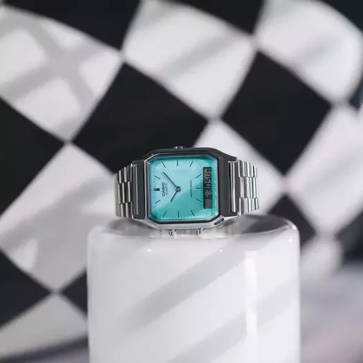 Laikrodis moterims CASIO Vintage Maxi AQ-230A-2A2MQYES + dėžutė