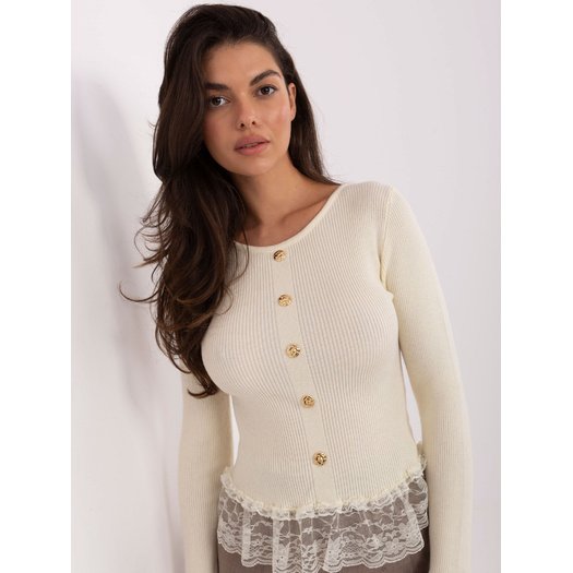 Sweter-PM-SW-YIS1027.85-jasny beżowy 2