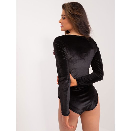 Triko palaidinė moterims  LK-BO-509557.83-juodas