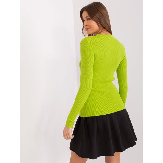 Sweter-PM-SW-J-3223.29-limonkowy