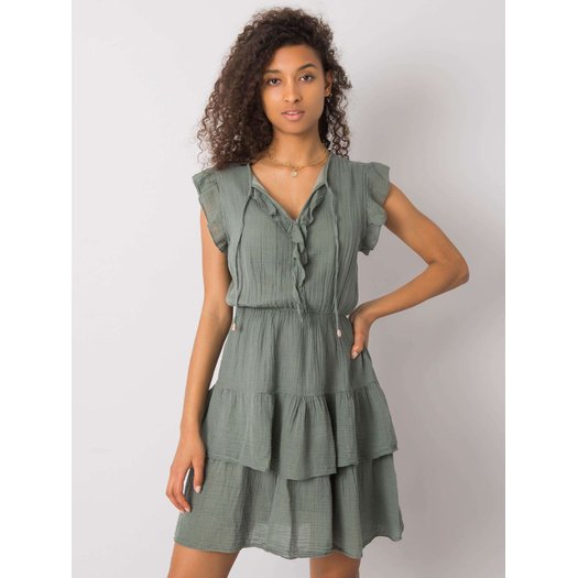 Sukienka-TW-SK-BI-26594.36P-khaki 3