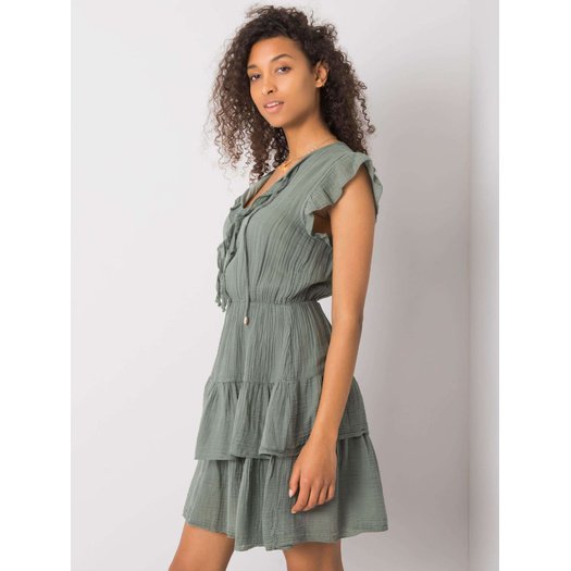 Sukienka-TW-SK-BI-26594.36P-khaki