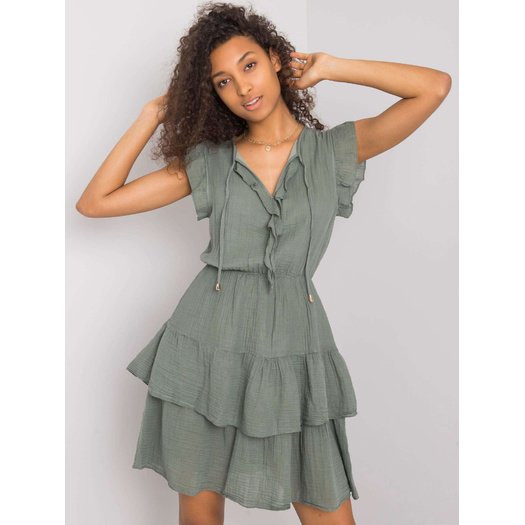 Sukienka-TW-SK-BI-26594.36P-khaki 2