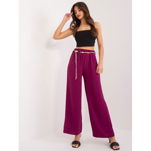 Kelnės-DHJ-SP-8927.19-tamsiai violetinė