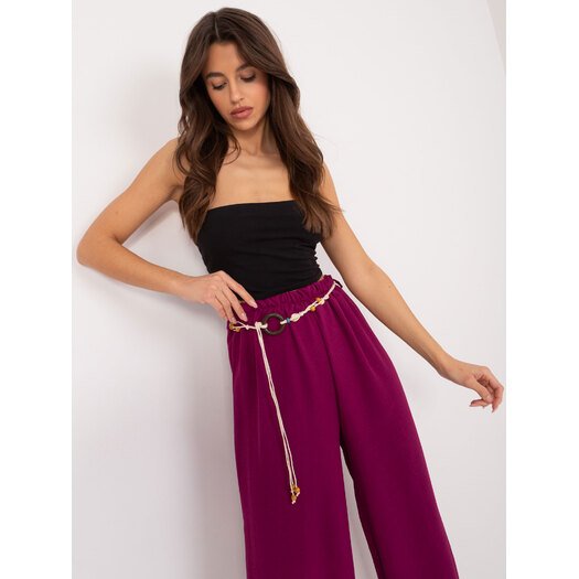 Kelnės-DHJ-SP-8927.19-tamsiai violetinė