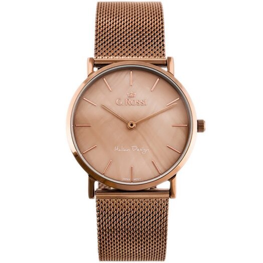 ZEGAREK G. ROSSI - 8709B2 (zg775g) brown + BOX