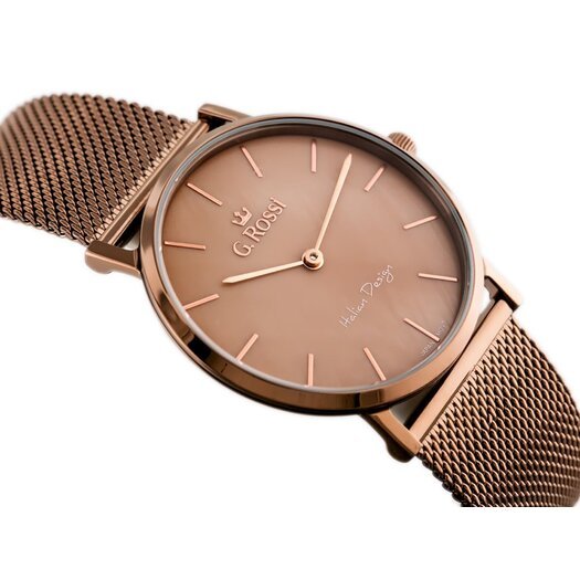 ZEGAREK G. ROSSI - 8709B2 (zg775g) brown + BOX