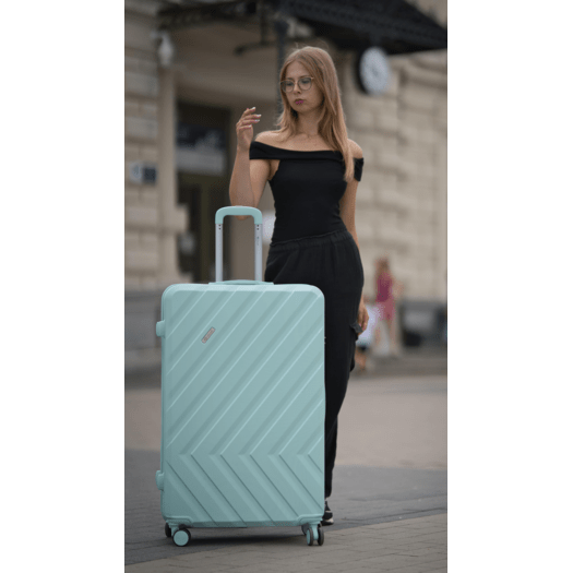MEDIUM SUITCASE 22  STL945 ABS DARK GREY 8