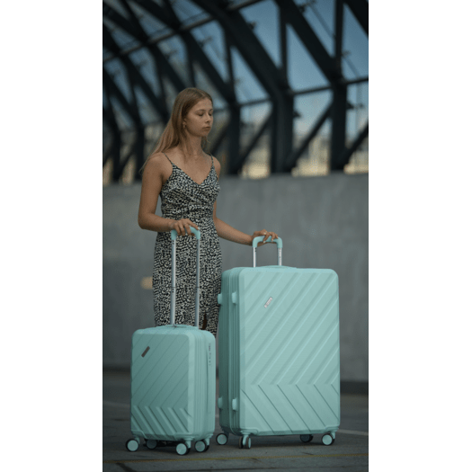 MEDIUM SUITCASE 22  STL945 ABS DARK GREY 3
