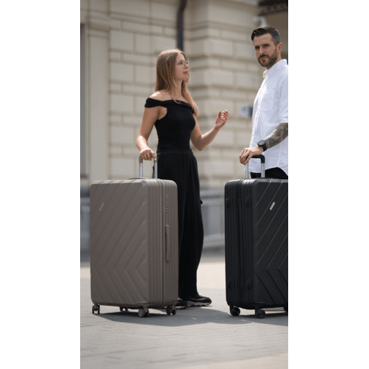 LARGE SUITCASE XL 26  STL945 ABS DARK GREY 7