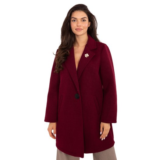 Płaszcz-IT-PL-FL8153.60-bordowy 3