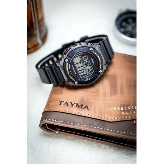 Zegarek Męski Casio W-216H-1BVDF + BOX