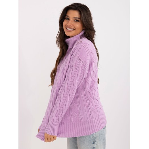 Megztinis-AT-SW-23445.00-šviesiai violetinis